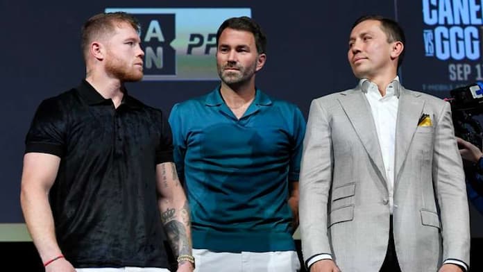Canelo and Golovkin Face Off For First Time In Fight Week