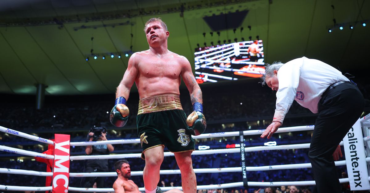 Canelo Alvarez vs. John Ryder full fight video highlights