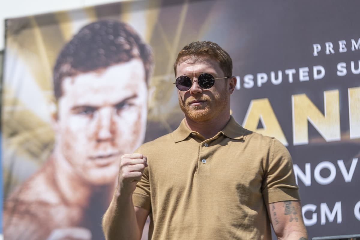 Canelo Alvarez vs Jermell Charlo press conference in New York