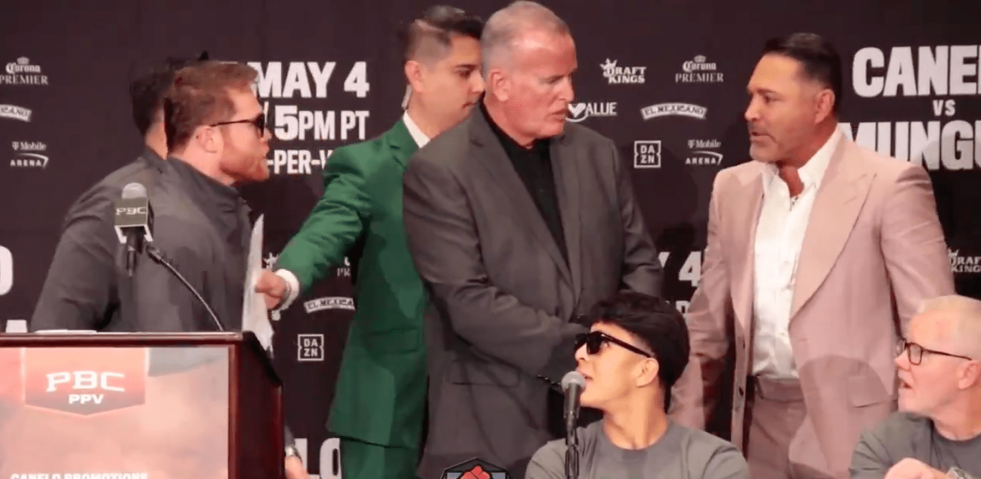 ‘Take off the gloves and fight’: McGregor reacts to viral Canelo-De La Hoya confrontation