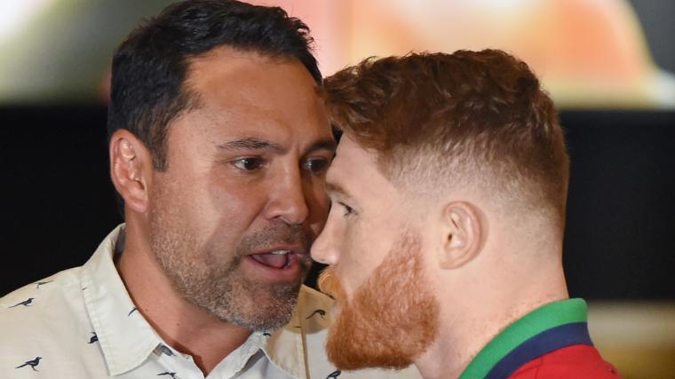 What happened between Canelo Alvarez and Oscar De La Hoya? Bitter feud explodes at boxing press conference