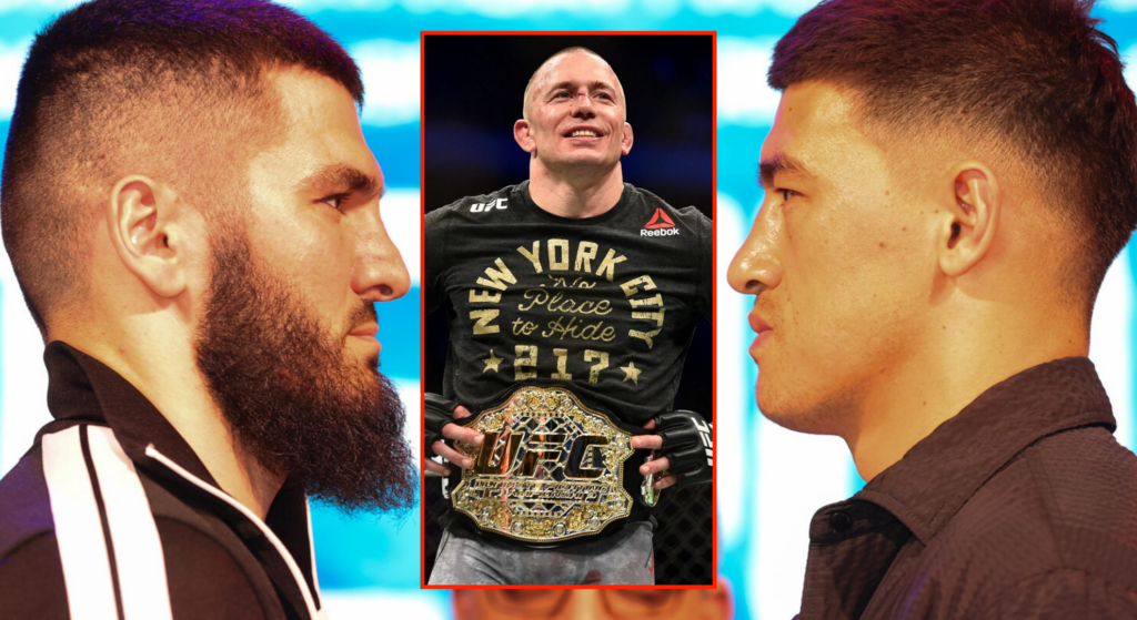 ‘I knew he was champion material’… Georges St-Pierre shares unlikely friendship with Artur Beterbiev and will be cheering him in undisputed clash with Canelo Alvarez conqueror
