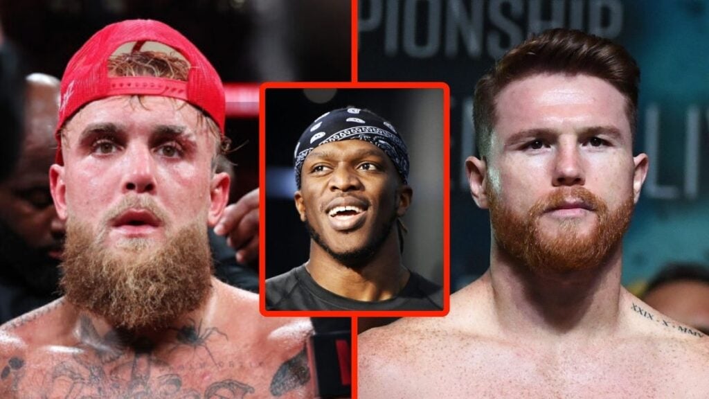 KSI taunts Jake Paul over last-second Canelo Alvarez fight cancellation