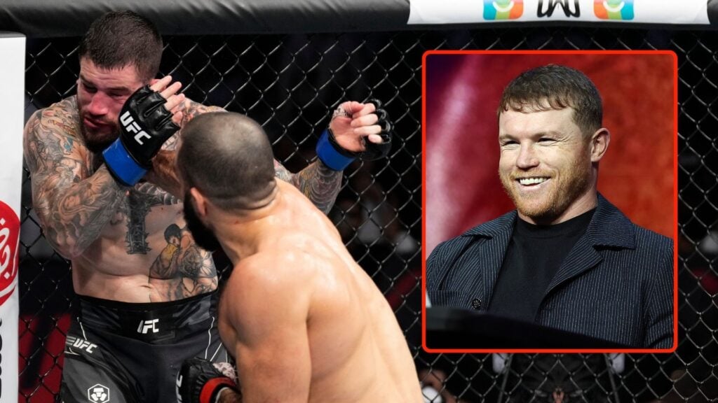 Sean Brady’s perfect record was destroyed when Belal Muhammad unleashed ‘Canelo hands’ to score shock KO