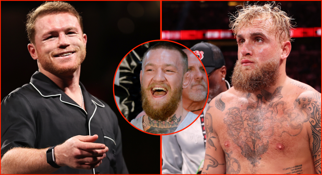 ‘Bravo!’… Conor McGregor applauds Canelo Alvarez for pivoting from Jake Paul fight talks